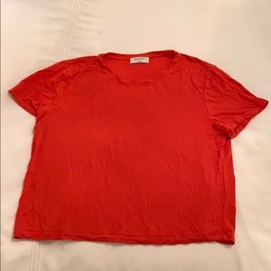 babaton (aritzia) red top!!